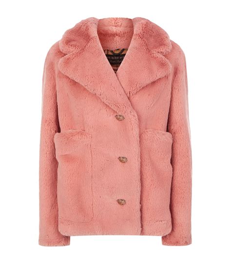 faux burberry jacket
